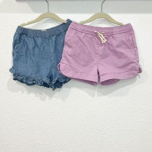 Set of two girls shorts Crewcuts by J. Crew size 8
